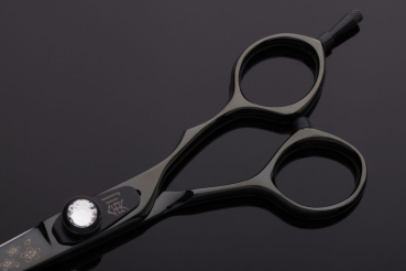 Mitzaki - DARK diamond in 5,5 oder 6,0 Zoll lieferbar , geschmiedete Klinge, perfekte Scliceschere, robuste Scherenblätter aus japanischem PREMIUM-Stahl, preislich unschlagbar, nur kurze Zeit reduziert